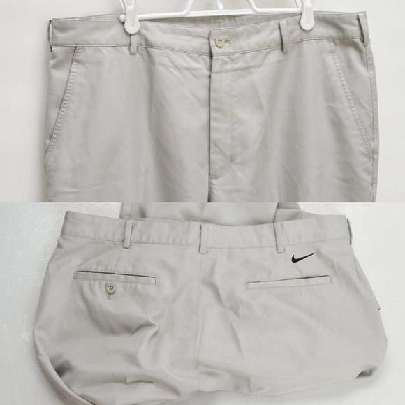 Nike Golf Dri-fit Beige PantsTrousers 36x32 EUC - Picture 5 of 6